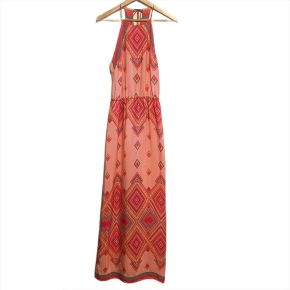 Alice & Trixie Silk Halter Maxi Dress. Size Small - Picture 1 of 8